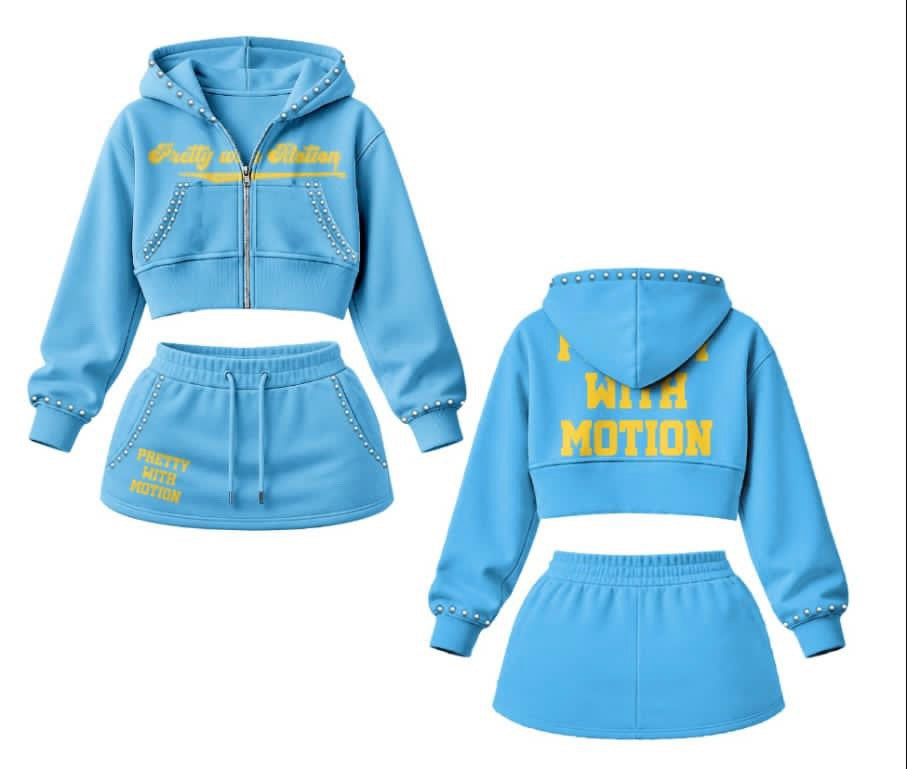 “Really having motion “skirt set 🔥