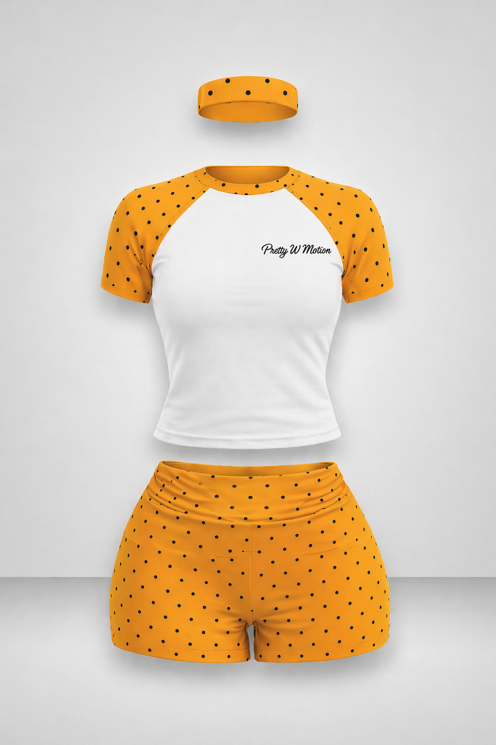Polka dot orange set 🤩