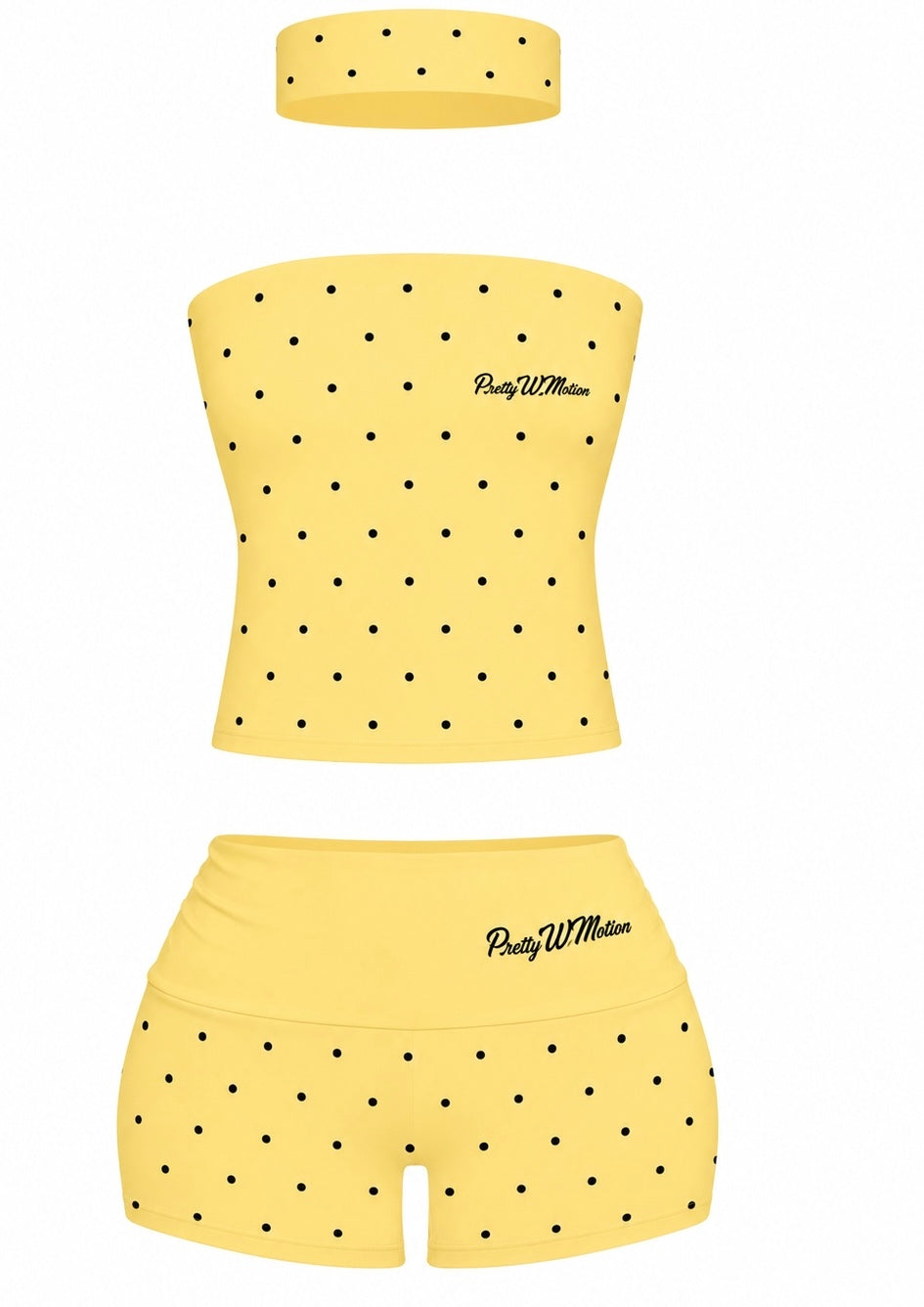 Butter yellow tube top ✨