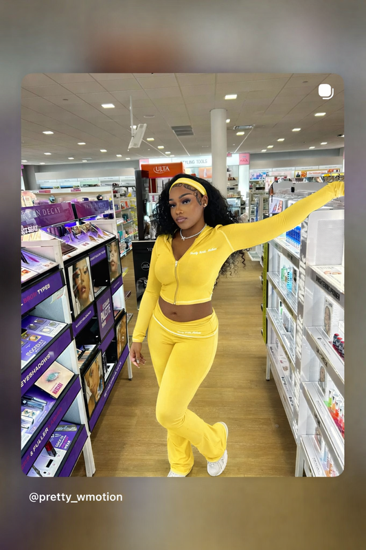 PWM yellow 3pc set 💋