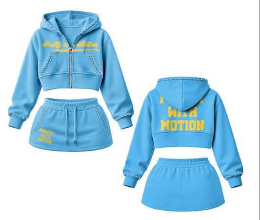 “Really having motion “skirt set 🔥